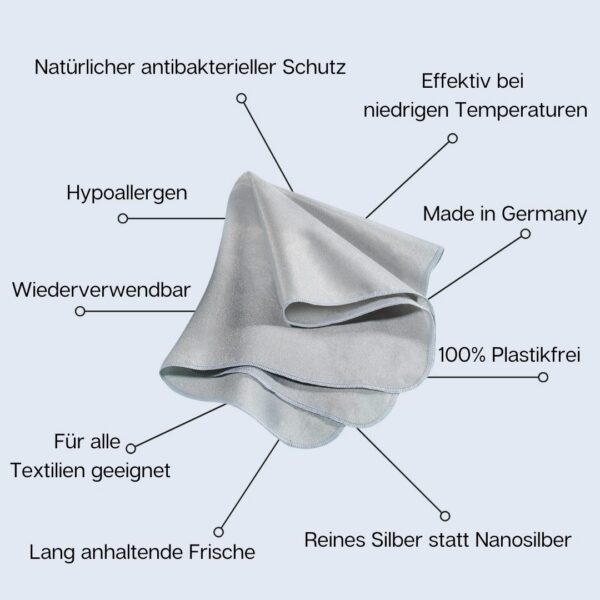 SilverWash-Hygienetuch